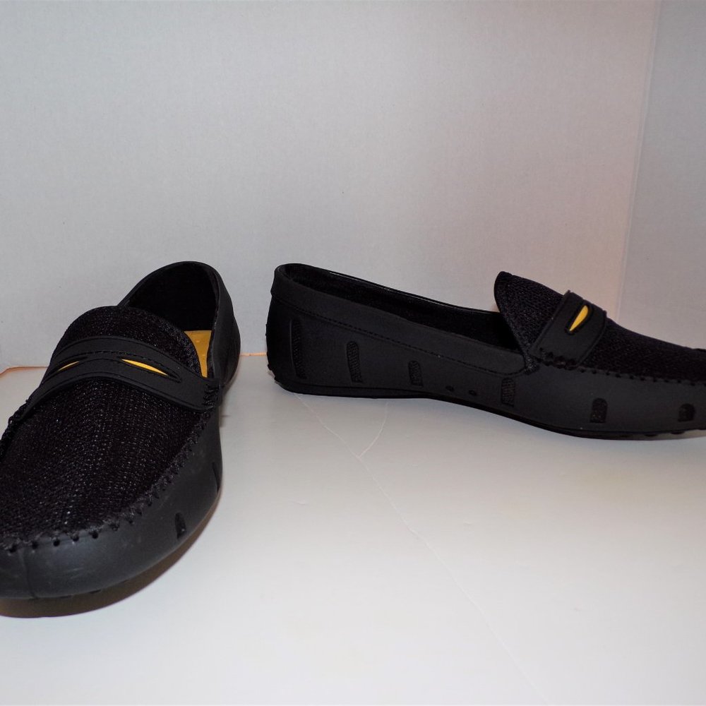 Luv's H20 Palm Beach Men's Black Slip-on Loafer - Picture 3 of 8
